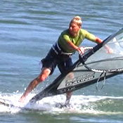 Step 5 instruction for Backwinded Jibe