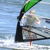 Step 6 instruction for Backwinded Jibe